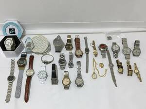 (P2619~)【1円スタート！】時計 大量 おまとめ　27点　ジャンク品　RADO SEIKO BABY-G CASIO TIMEX　など　腕時計　現状品　ヴィンテージ