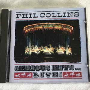 PHIL COLLINS「SERIOUS HITS... LIVE!」＊プログレ界からポピュラー界に移り、80年代を大ヒット曲と駆け抜けた、PHIL COLLINSのライブ盤