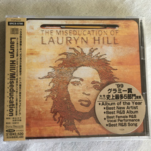 Lauryn Hill「THE MISEDUCATION OF LAURYN HILL」＊Lauryn HillがTHE FUGEESの活動休止中に録音したソロ・デビュー作　＊国内盤　＊未開封_画像1