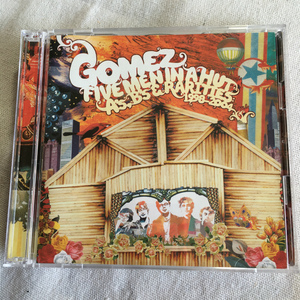 GOMEZ「FIVE MEN IN A HUT（A's,B's,& RARITIES：1998-2004）」＊GOMEZのHUTレーベル時代を総括する2枚組シングル・ベスト