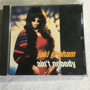 CDS）Jaki Graham「Ain't Nobody」＊LOVE TO INFINITY CLASSIC PARADISE MIX,NOBODY BUT YOU/CONTINUUM MIX他、収録