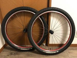 26インチ 前後ホイールセット SPECIALIZED HUB MAVIC X221 ホイール 前後 セット おまけタイヤ付き