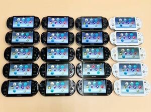 通電確認済み　20台　SONY　PS　VITA　PCH-2000　本体　PlayStation　Vita　ソニー　ヴィータ　PCH-1000　PCH-1100 