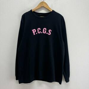 PORKCHOP GARAGE SUPPLY ポークチョップガレージサプライ 長袖Tシャツ ロンT カットソー ロゴ L 10112024