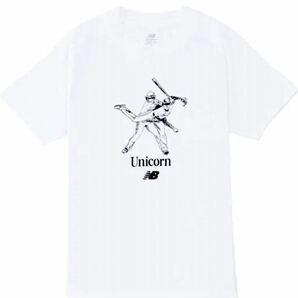 大谷翔平　ニューバランス　The UnicornグラフィックショートスリーブTシャツ2XL 、カラーホワイト、新品未開封