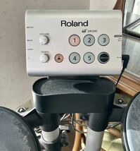 Roland ローランド 電子ドラム V-Drums HD-1 椅子付き 通電確認済み 名古屋市港区直接引き取りのみ_画像3