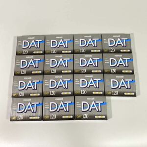 希少レア【未使用未開封】maxell DAT カセット テープ 120分 メタルテープ DM-120D 15巻 15本入 マクセル datテープ