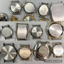 腕時計 まとめ SEIKO CITIZEN aureole SKAGEN ALBA 天皇 オレオール Japan SWISSビンテージ ノーマル パーツ ジャンク含め 総重量約2.6kg _画像8