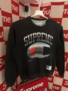 ☆希少☆超激レア☆SUPREME シュプリーム クルーネック Supreme/champion Chrome Crewneck