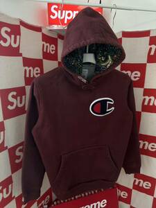 ☆希少☆超激レア☆Supreme Champion Pullover プルオーバーパーカー ペイズリー foodie hoodie sweatshirt シュプリーム チャンピオン