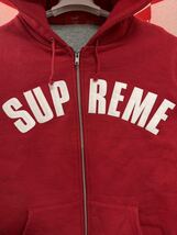 ☆名作☆超激レア☆Supreme アーチロゴ サーマルジップアップパーカー フーディー シュプリーム ARC Logo Thermal ZIP Hoodie_画像4