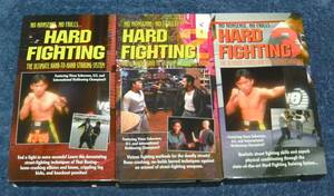 VHSビデオ（輸入品）HARD FIGHTING The Ultimate hand to hand striking system キックボクシング セルフディフェンス ストリートファイト