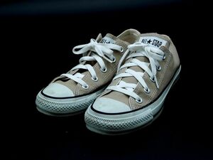 CONVERSE コンバース オールスター ローカット スニーカー size23ｃｍ/ベージュ ■■ ☆ dkb5 レディース