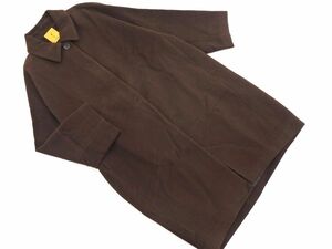  Urban Research rosso long turn-down collar coat sizeF/ tea *# * dka1 lady's 