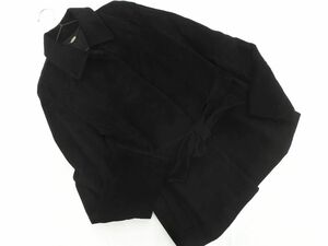 ef-de ef-de Anne gola. coat size7/ black *# * dka1 lady's 