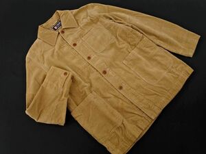 CHAPS RALPH LAUREN チャップス ラルフローレン コーデュロイ カバーオール ジャケット sizeM/ベージュ ◆■ ☆ dka2 メンズ