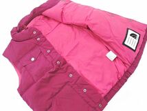 THE NORTH FACE ザノースフェイス NDJ18108 SIERRA ナイロン ダウンベスト 140cm 紫 ◆■ ☆ dka2 子供服_画像4