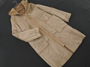 ZARA basic Zara Basic reversible f-ti coat sizeS/ beige *# * dka2 lady's 