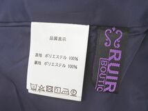 RUIRUE BOUTIQUE ルイルエブティック ピンストライプ テーラード ジャケット sizeL/濃紺 ◇■ ☆ dkb3 レディース_画像6