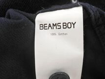 BEAMS BOY ビームスボーイ コーデュロイ ロング シャツ ワンピース 濃紺 ◇■ ☆ dkb4 レディース_画像6