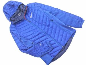 Berghaus バーグハウス フード ダウン ジャケット sizeM/青 ◆■ ☆ dkb6 メンズ