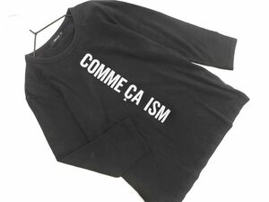 ネコポスOK COMME CA ISM コムサイズム Tシャツ sizeM/黒 ◇■ ☆ dkb7 レディース