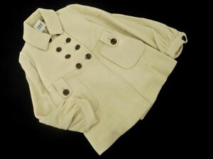  Minimum double button half coat size2/ beige *# * dkc0 lady's 