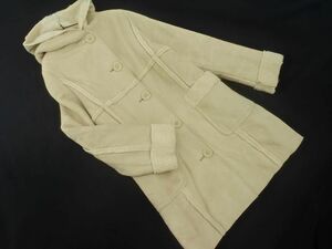 Heather Heather mouton style f-ti coat sizeF/ ivory *# * dkc1 lady's 