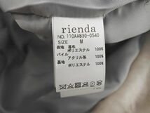 rienda リエンダ フェイクファー コート sizeM/ライトグレー ◆■ ☆ dkc4 レディース_画像6