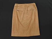 Calvin Klein カルバンクライン コーデュロイ フロントボタン タイト スカート size6/ベージュ ◇■ ☆ dkc4 レディース_画像5