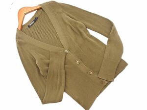 DKNY Donna Karan New York cardigan sizeS/ khaki *# * dkc8 lady's 