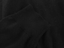 UNTITLED アンタイトル ウール混 大きいサイズ ビジュー ニット セーター size48/黒 ◇■ ☆ dkc8 レディース_画像3