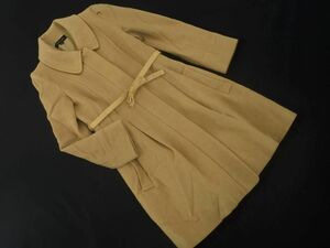 JILLSTUART Jill Stuart wool Anne golaA line coat sizeS/ beige *# * dkc9 lady's 