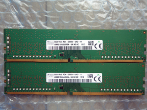★ SK hynix DDR4 PC4-2666V HMA81GU6JJR8N-VK 16GB(8GB x 2枚) DIMM ★