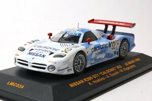 ☆ixo (イクソ ) 1/43 日産 R390 GT1 CALSONIC#32 3rd Le Mans 1998 K.Hoshino-A.Suzuki-M.Kageyama 星野一義氏/鈴木亜久里氏 直筆サイン入