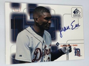 フアン・エンカーナシオン Juan Encarnacion UPPER DECK UD 1999 AUTO #34 JE デトロイト・タイガース Detroit Tigers MLB 直筆サイン