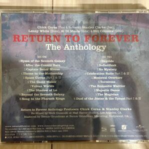Return to Forever The Anthology (SHM-CD)//Chick Corea チックコリア&リターン・トゥ・フォーエヴァー アンソロジーの画像2