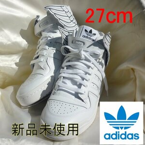 新品未使用◆送料無料◆27cm アディダスオリジナルス adidasoriginals メンズスニーカー ジェレミースコットコラボ JS NEW WINGSホワイト白