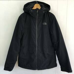 THE NORTH FACE 中綿入りマウンテンパーカー ブラック Mサイズ ノースフェイス ナイロン ジャケット アウトドア　 USA企画　オーバーサイズ