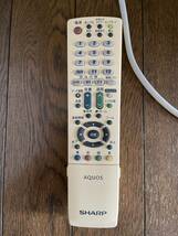シャープ　ＳＨＡＲＰ　ＡＱＵＯＳ　アクオス　液晶カラーテレビ　ＬＣ－２４Ｋ７　２４インチ　ホワイト系　２０１２年製_画像6