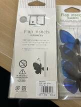 ［新品］蝶々マグネット　Flap insects MAGNETS フラップインセクツマグネットバタフライS/3C 50個入り_画像2