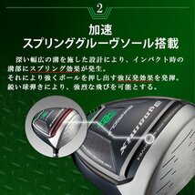 【新品】SLE適合 ルール限界の強反発 ダイナミクス ドライバー 9.5 10.5 三菱レイヨン ワークテック飛匠シャフト仕様 R / SR / S_画像4