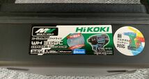 新作 新品 限定色HiKOKI WH36DC(2XPSZ) CBマルチボルト36Vインパクトドライバ ハイコーキ日立工機 電動工具 セット 送料込　純正品 未使用_画像5