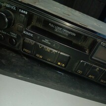 TOYOTA トヨタ AM/FM RECEIVER 2607 86120-32300 CE-6534A 動作未確認 ジャンク_画像10