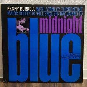 希少初期盤 Kenny Burrell - Midnight Blue VAN GELDER Stanley Turrentine Ray Barretto 
