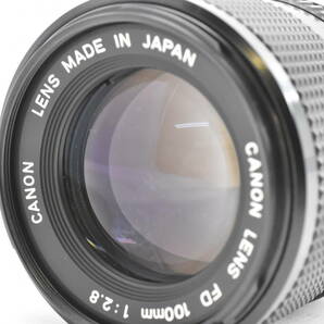 Canon キャノン Canon New FD 100mm F2.8 レンズ（t4256）の画像8