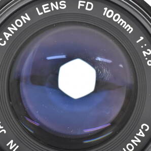 Canon キャノン Canon New FD 100mm F2.8 レンズ（t4256）の画像6