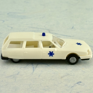 シトロエン Ctroen CX 白 救急車 Praline W. Germany 1/87