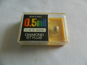 ☆0117☆【未使用品】SWING 0.5mil DIAMOND STYLUS 三菱E M-3D-23M M-3D-24M レコード針 交換針