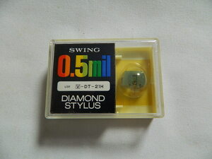 ☆0280☆【未使用品】SWING 0.5mil DIAMOND STYLUS ビクターR V-DT-21H レコード針 交換針